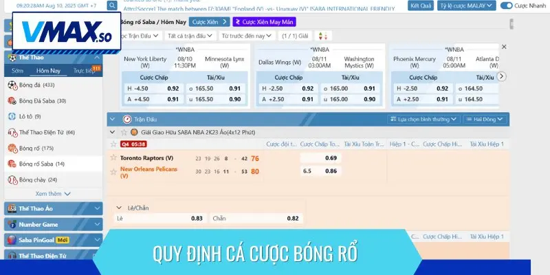 Nguyên tắc cá cược bóng rổ và cách chơi bóng rổ cơ bản