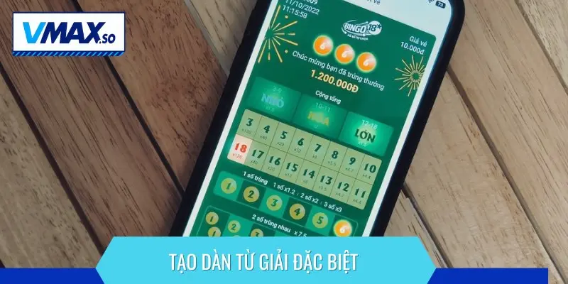 Từ giải đặc biệt, bạn có thể hoàn thiện bộ dàn của mình để tăng tỷ lệ thắng