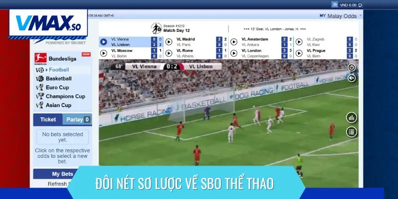 Sbo thể thao là sảnh cược đắt khách hàng đầu hiện nay
